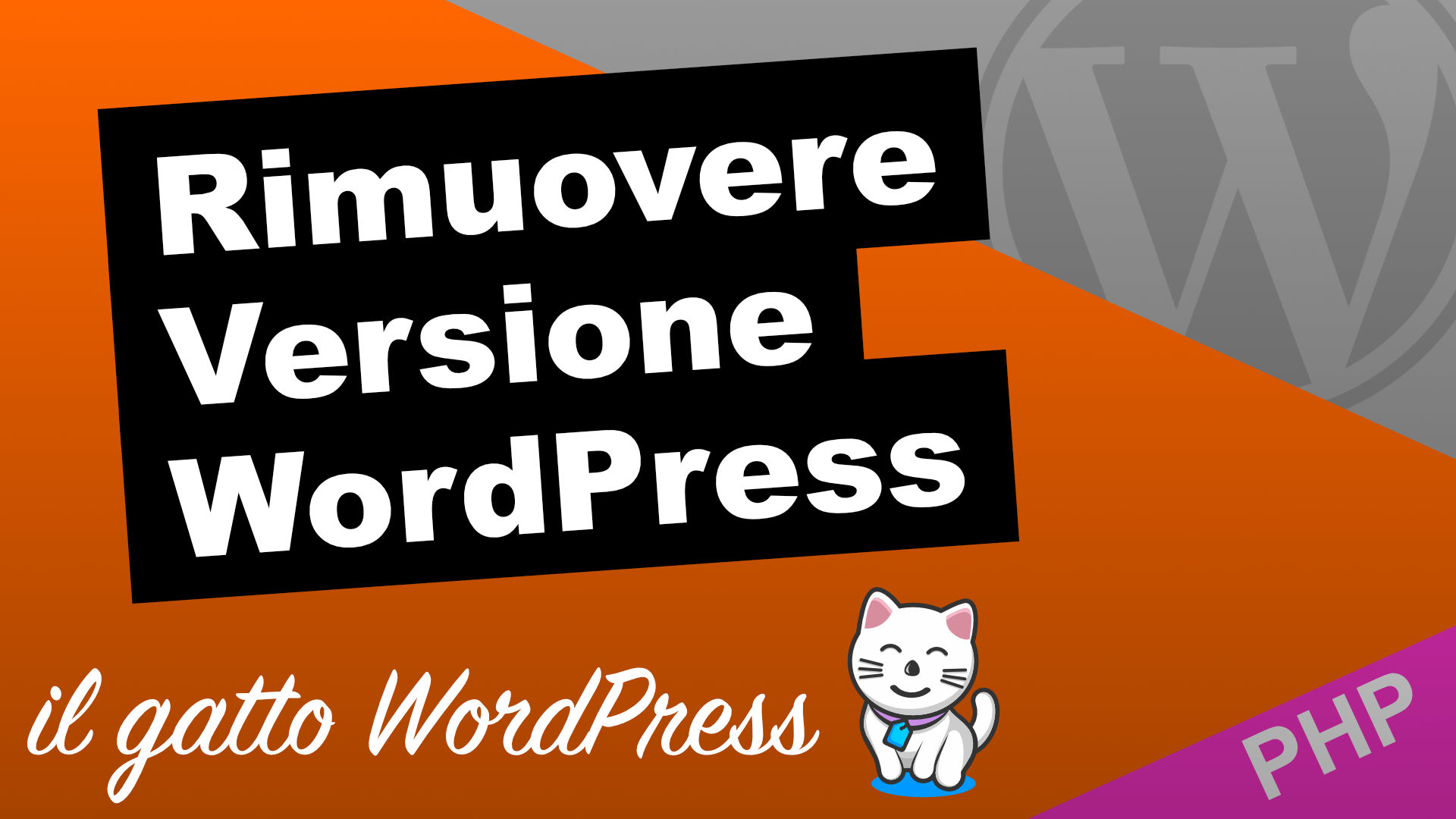 wordpress-rimuovere-versione-00